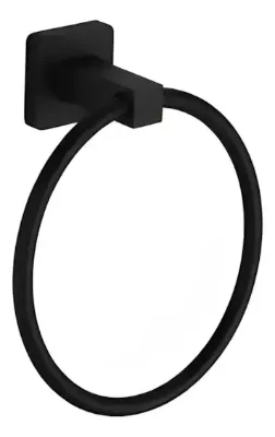 Linea Nea - Toallero Aro - Negro - Vann