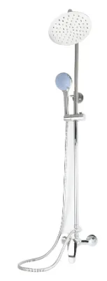 Linea Vari - Ducha Monocomando Exterior con Transferencia Cromado - Vann