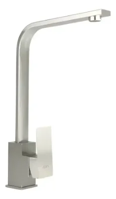 Linea Agia - Monocomando Cocina Alto Recto Cepillado - Vann