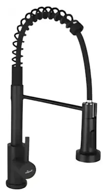 Linea Batsi - Monocomando Cocina Extensible Negro - Vann