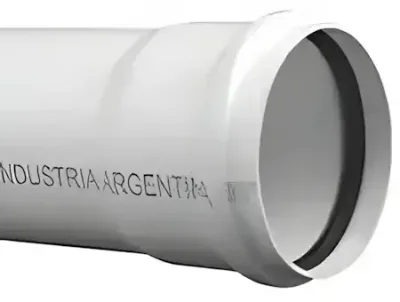 Tubo Cloacal 315x6 m Junta Elastica Entubando