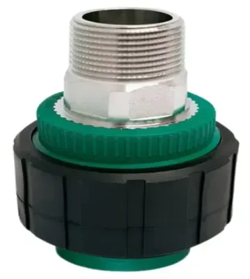 Unión Doble Mixta 32 mm Fusiósin Rosca H 1" (5U.) Redeco