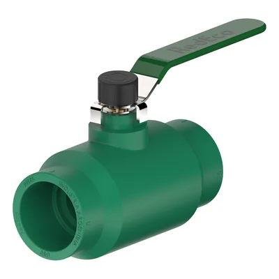 Válvula Esférica 40 mm Cuello Largo Fusión (3U.) Redeco