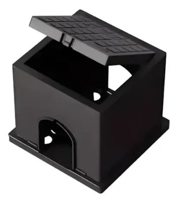 Caja de Vereda Domiciliaria para Válvula de Agua 20 cm x 20 cm x 16.5 Alto - Waterplast
