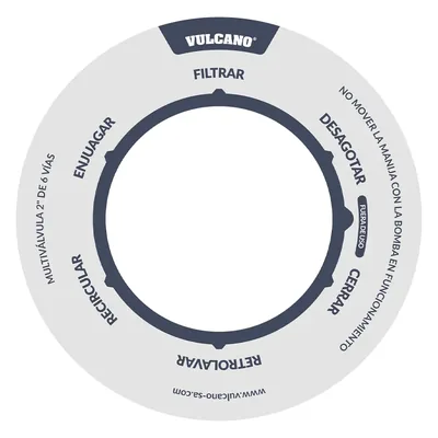 Circulo de Acetato para M.V.6 2" Vulcano