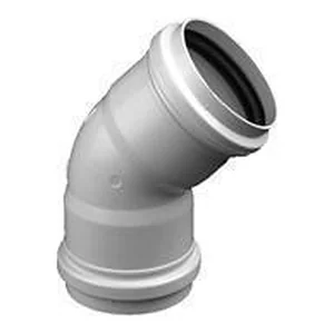 JE - Codo 87 30° H-H 40 mm Desagüe Junta Elastica Tigre