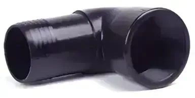Codo Enchufe Rosca Hembra 2 1/2" Enchufando