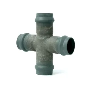 Cruz PVC Clase 10 50 x 50 mm Junta Pegada (JP) Termoformados