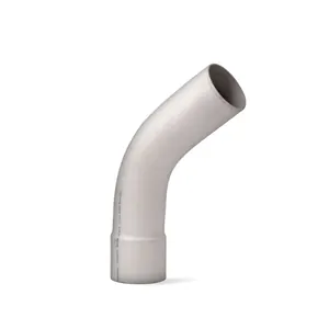 Curva 45° corta Cloacal 110 mm Junta Elástica (JE) Aro Chico Termoformados