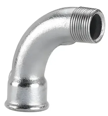 Curva Macho MH Galvanizado Curva