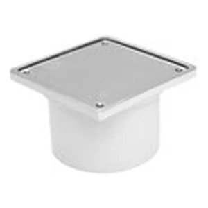 JE - Portareja 110 mm 15x15 Corto (Mo) Reja Inox Desagüe Junta Elastica Tigre