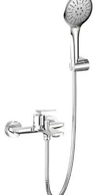 Linea Petra - Monocomando Ducha con Transferencia - Cromado - Vann