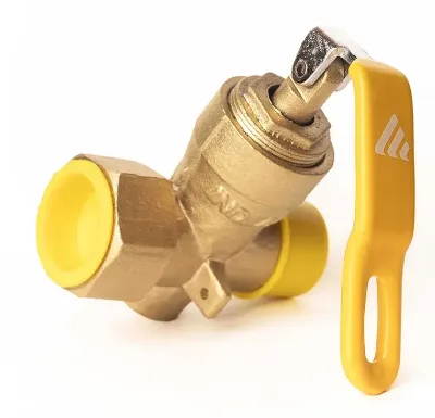 Llave Gas MH Bronce Candado