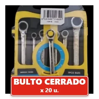 Llaves Set x 7Pcs 1er Nivel (20U.) VOV