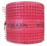 Malla de Advertencia 30 cm Rollo por 100 m Rojo - Gasatex