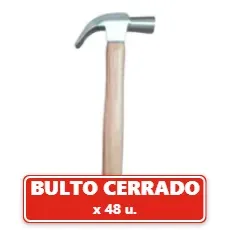 Martillo 500Grs Mango Madera (48U.) VOV