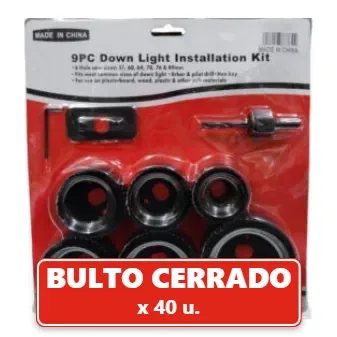Mecha Copa en Blister Grande x9Pcs (51 a 89Mm) 1er Nivel (40U.) VOV