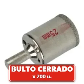 Mecha Copa para Vidrio 25Mm (200U.) VOV