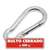 Mosquetón Pera 9 Cm (Unidad Mínima de Compra Bolsa x 40u) (400U.) VOV