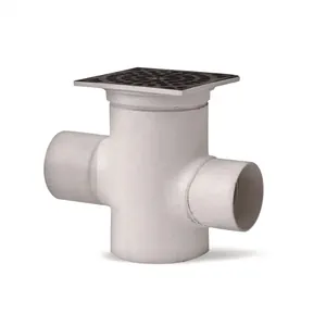 Pileta de Patio Cloacal 160 mm c/e y s 110 (reja 20x20) Junta Pegada (JP) Termoformados