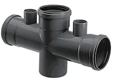 Ramal Doble a 87°30'M-H con Vent 50 Awaduct Negro 13
