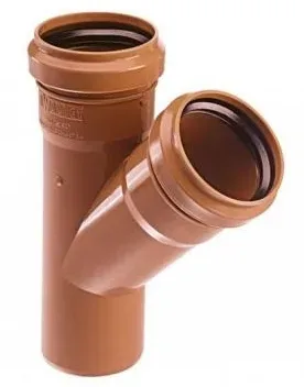 Ramal Simple a 45° M-H 40 x 40 mm - Awaduct