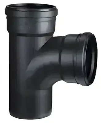 Ramal Simple a 87°30'H-H Negro 50x50 2521 Acustik