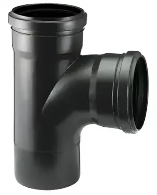 Ramal Simple a 87°30'M-H Negro 63x63 2519 Acustik