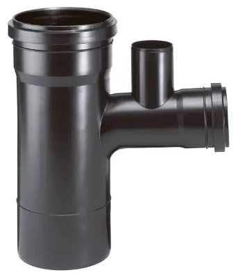 Ramal Simple a 87°30'M-H con Vent 50 Awaduct Negro 1