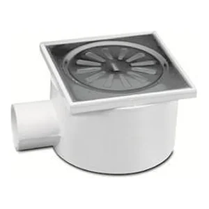 R1 - Receptaculo para Ducha 40 mm R/Acero Ramat Tigre