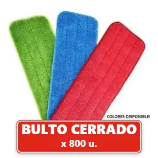 Repuesto Paño Microfibra Universal para Spray Mop 40x13 Cm (800U.) VOV
