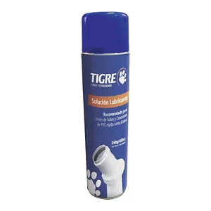 JE - Solucion Lubricante Aerosol x 400 CC. Desagüe Junta Elastica Tigre
