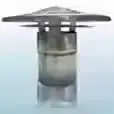 Sombrero Gas Aluminio
