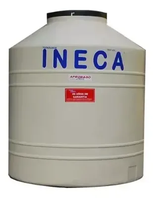 Tanque Bicapa 1500 L 156 cm x Ø126 cm Ineca