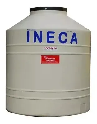 Tanque Bicapa 2000 L 135 cm x Ø150 cm Ineca
