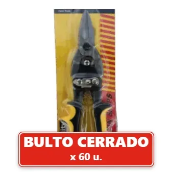 Tijera 10'' Corta Chapa en Blister (60U.) VOV