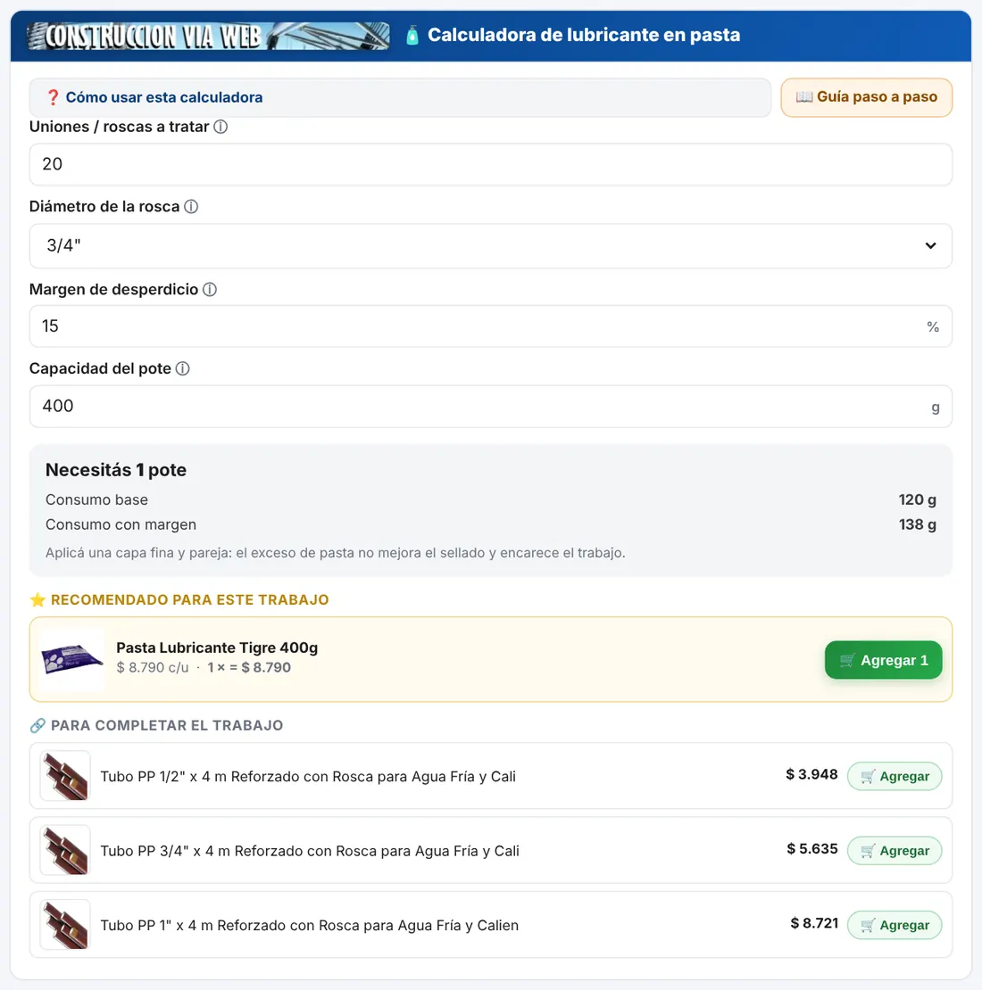 La calculadora completa