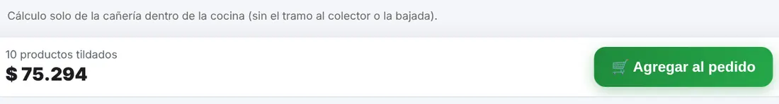 Total y agregar