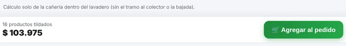 Total y agregar