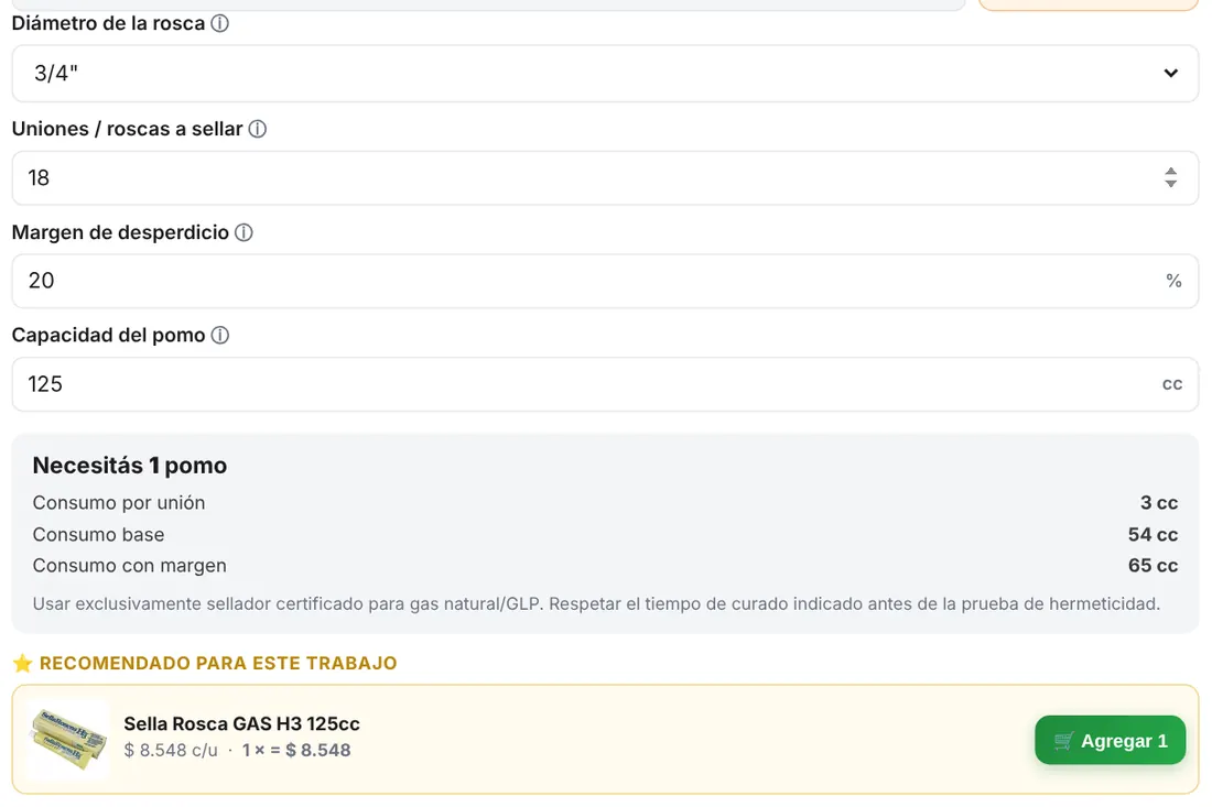 Resultado del ejemplo