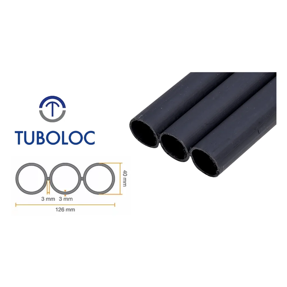 Tritubo PEAD Tripipe